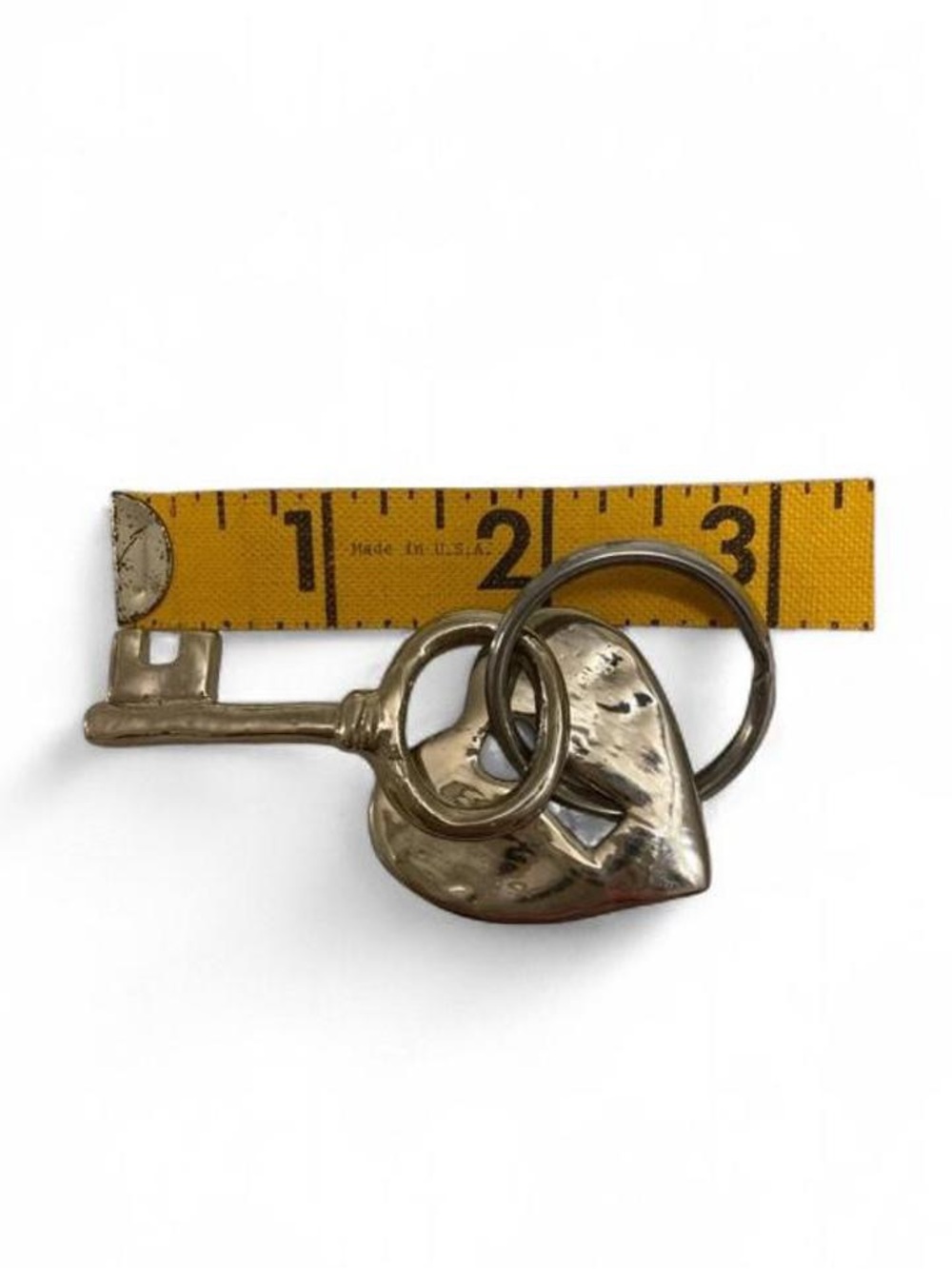Michael Aram Key to My Heart Keychain & Dust Bag - Picture 5 of 5